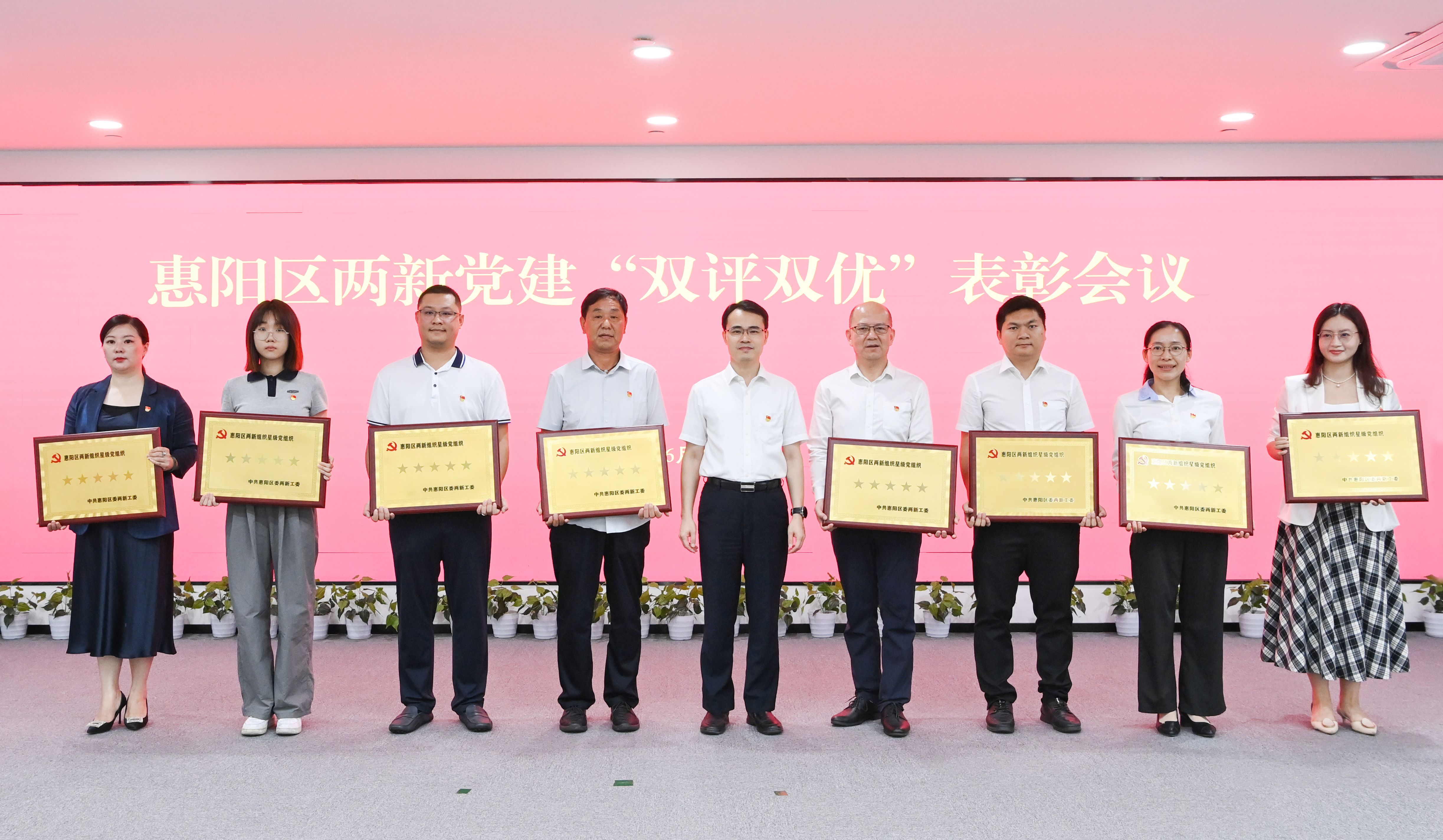开元体育科技党委荣获惠阳区五星级党组织